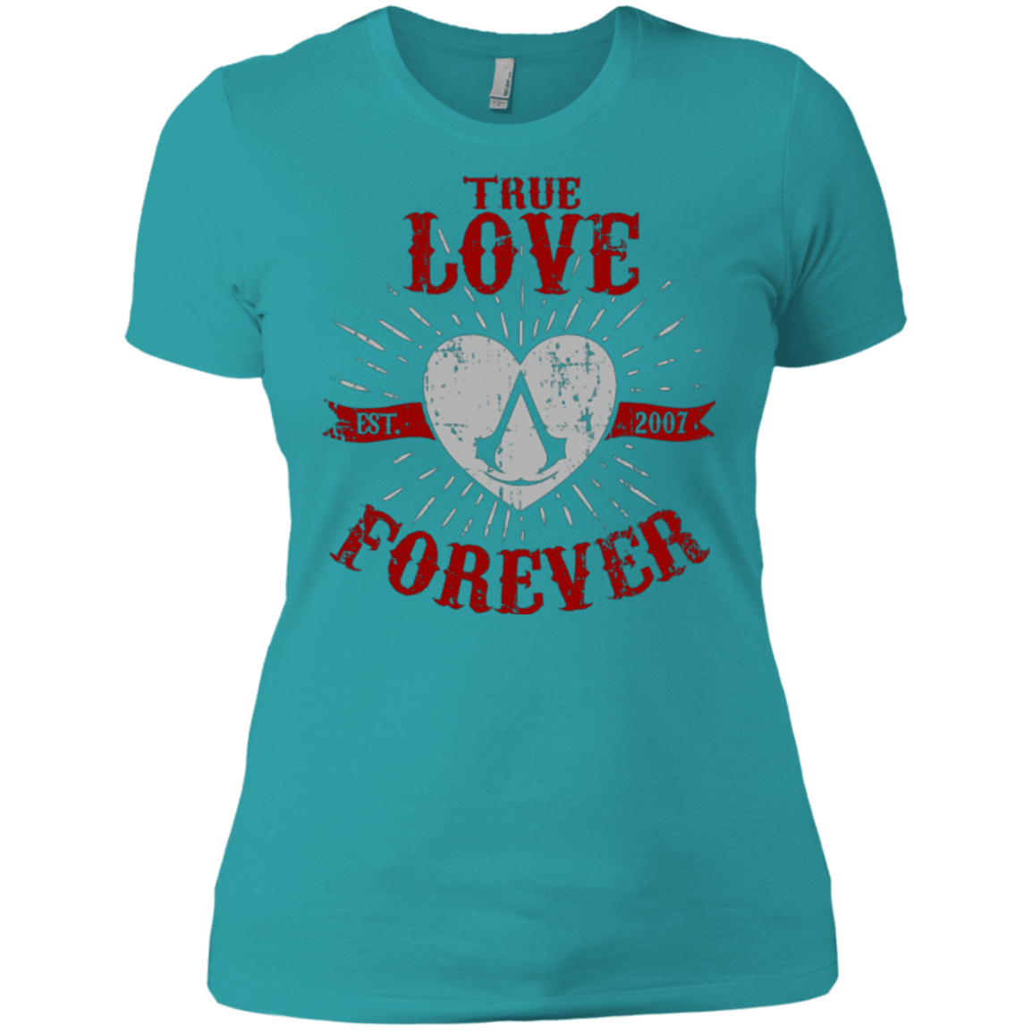 T-Shirts Tahiti Blue / X-Small True Love Forever Assasin Women's Premium T-Shirt