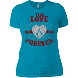 T-Shirts Turquoise / X-Small True Love Forever Assasin Women's Premium T-Shirt