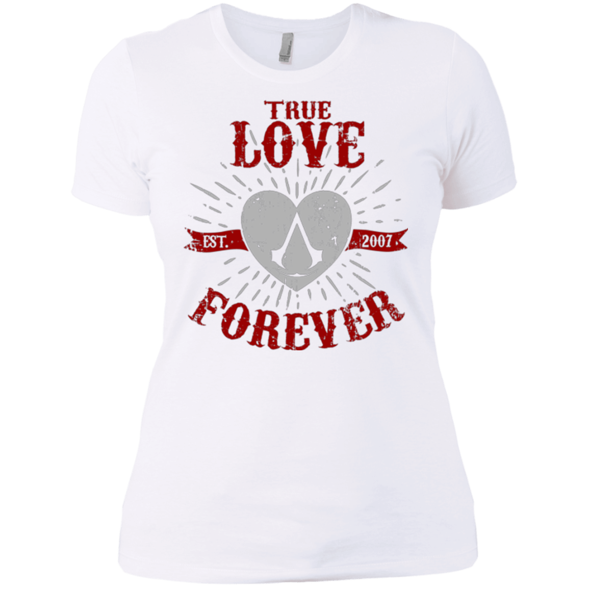 T-Shirts White / X-Small True Love Forever Assasin Women's Premium T-Shirt