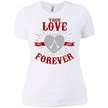T-Shirts White / X-Small True Love Forever Assasin Women's Premium T-Shirt