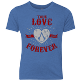 T-Shirts Vintage Royal / YXS True Love Forever Assasin Youth Triblend T-Shirt