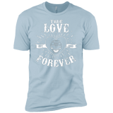 T-Shirts Light Blue / YXS True Love Forever Black Boys Premium T-Shirt