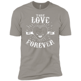 T-Shirts Light Grey / YXS True Love Forever Black Boys Premium T-Shirt