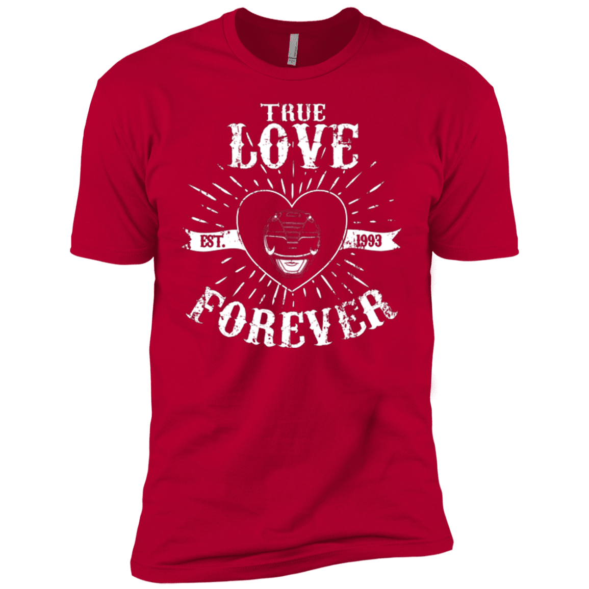T-Shirts Red / YXS True Love Forever Black Boys Premium T-Shirt