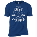 T-Shirts Royal / YXS True Love Forever Black Boys Premium T-Shirt