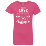 T-Shirts Hot Pink / YXS True Love Forever Black Girls Premium T-Shirt
