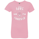 T-Shirts Light Pink / YXS True Love Forever Black Girls Premium T-Shirt