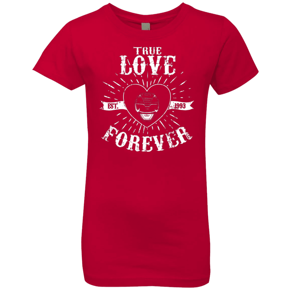 T-Shirts Red / YXS True Love Forever Black Girls Premium T-Shirt