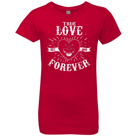 T-Shirts Red / YXS True Love Forever Black Girls Premium T-Shirt