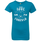 T-Shirts Turquoise / YXS True Love Forever Black Girls Premium T-Shirt