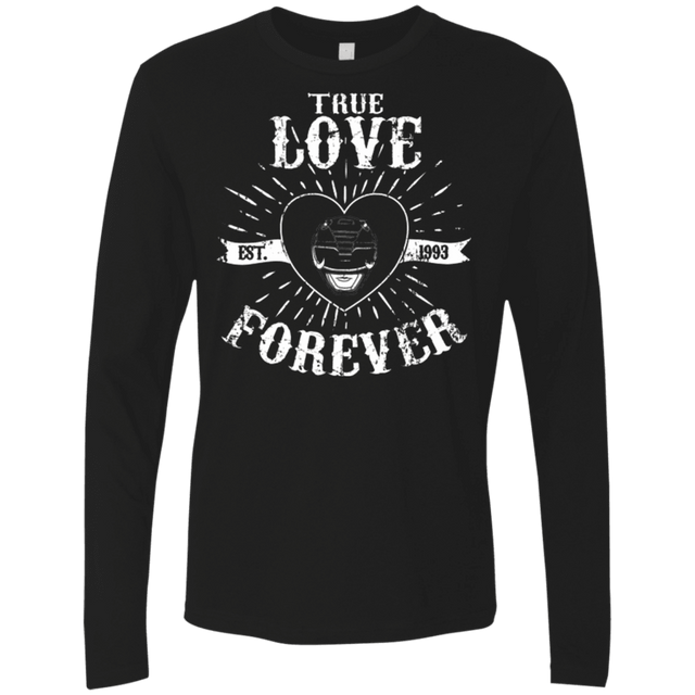 T-Shirts Black / Small True Love Forever Black Men's Premium Long Sleeve