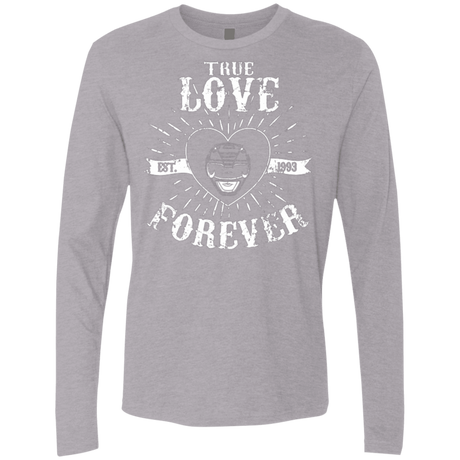 T-Shirts Heather Grey / Small True Love Forever Black Men's Premium Long Sleeve
