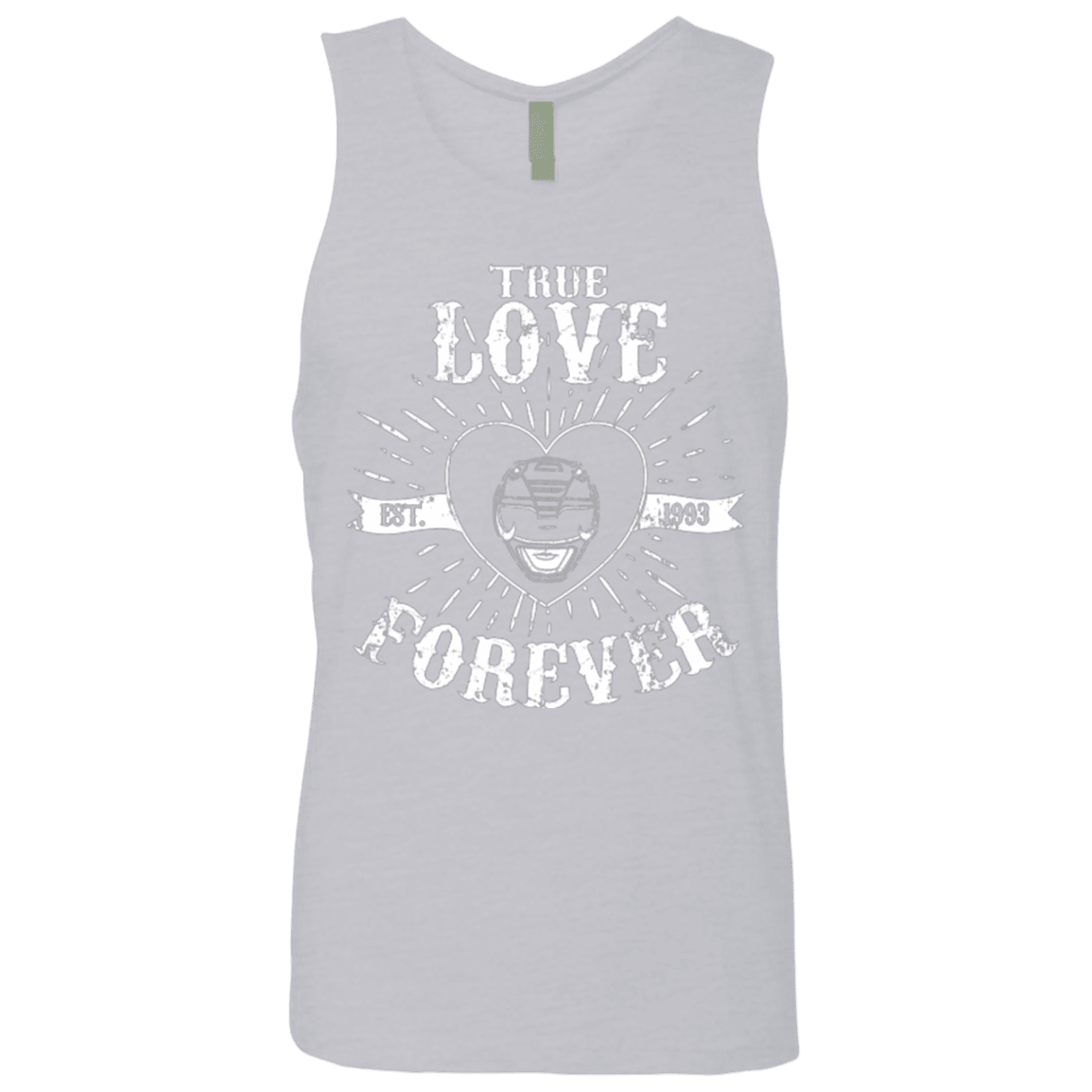 T-Shirts Heather Grey / Small True Love Forever Black Men's Premium Tank Top