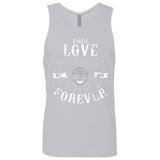 T-Shirts Heather Grey / Small True Love Forever Black Men's Premium Tank Top