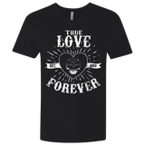 T-Shirts Black / X-Small True Love Forever Black Men's Premium V-Neck