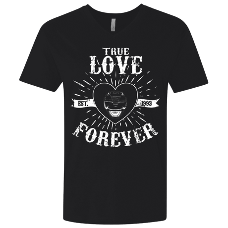 T-Shirts Black / X-Small True Love Forever Black Men's Premium V-Neck