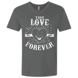 T-Shirts Heavy Metal / X-Small True Love Forever Black Men's Premium V-Neck
