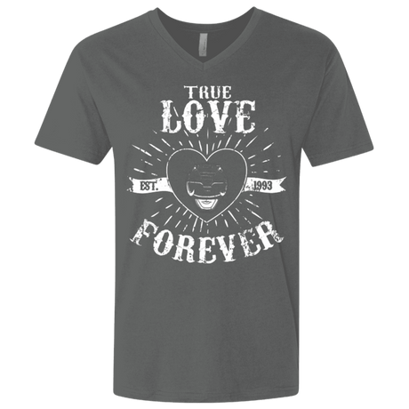 T-Shirts Heavy Metal / X-Small True Love Forever Black Men's Premium V-Neck