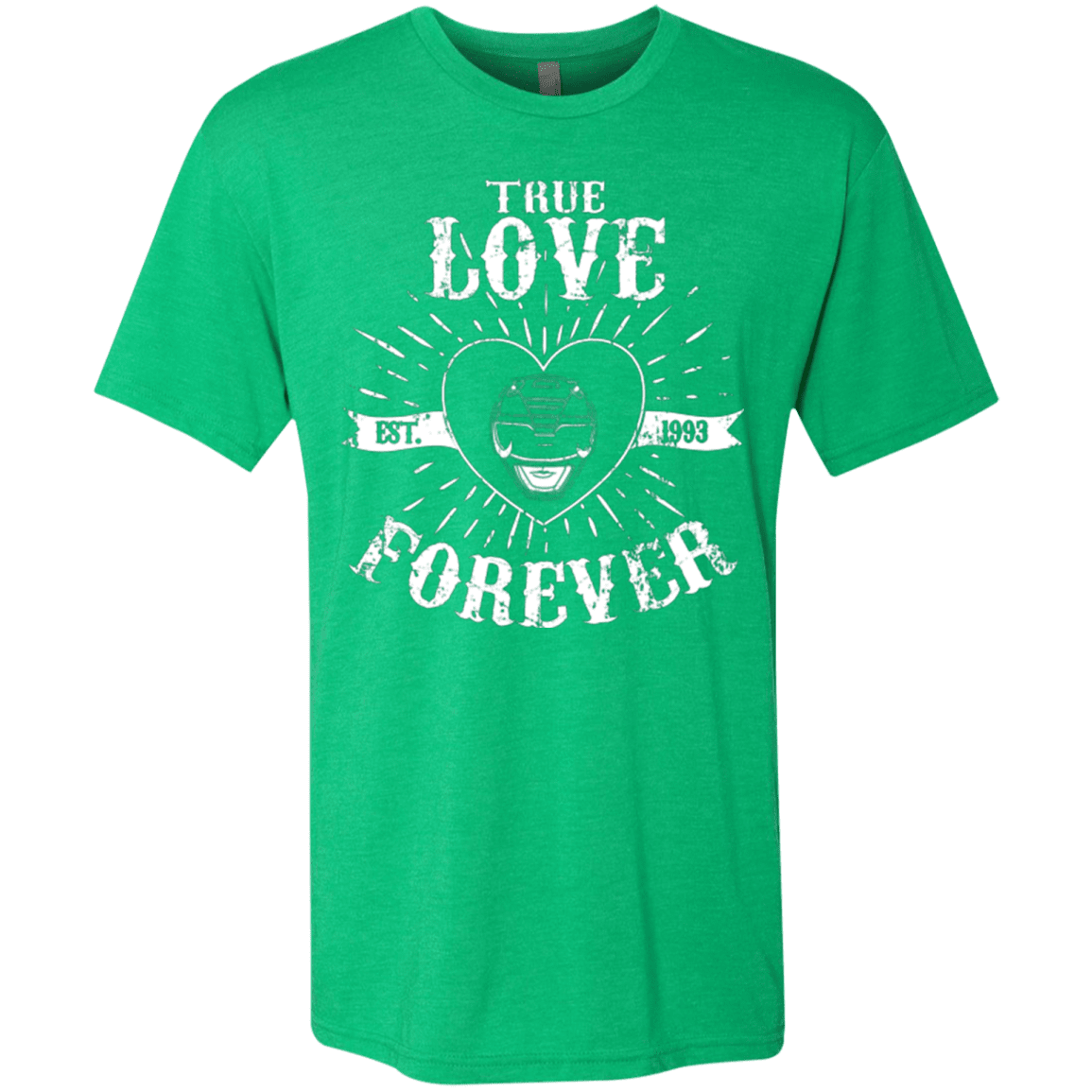 T-Shirts Envy / Small True Love Forever Black Men's Triblend T-Shirt