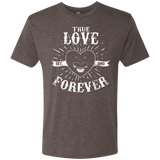 T-Shirts Macchiato / Small True Love Forever Black Men's Triblend T-Shirt