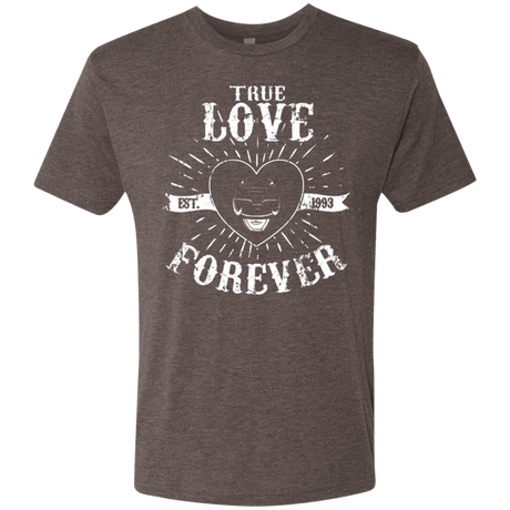 T-Shirts Macchiato / Small True Love Forever Black Men's Triblend T-Shirt