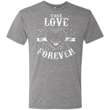 T-Shirts Premium Heather / Small True Love Forever Black Men's Triblend T-Shirt