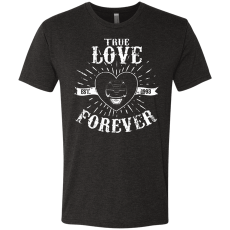 T-Shirts Vintage Black / Small True Love Forever Black Men's Triblend T-Shirt