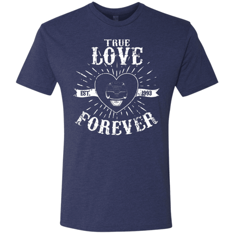 T-Shirts Vintage Navy / Small True Love Forever Black Men's Triblend T-Shirt