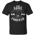 T-Shirts Black / Small True Love Forever Black T-Shirt