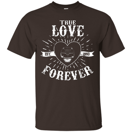 T-Shirts Dark Chocolate / Small True Love Forever Black T-Shirt