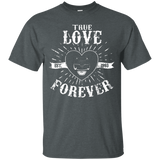 T-Shirts Dark Heather / Small True Love Forever Black T-Shirt