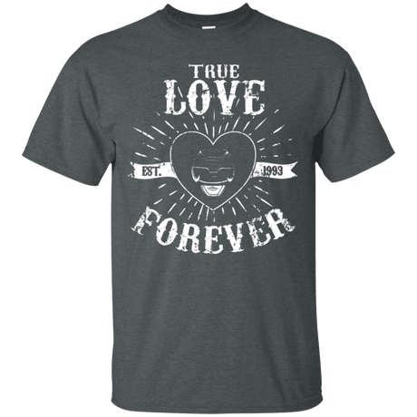 T-Shirts Dark Heather / Small True Love Forever Black T-Shirt