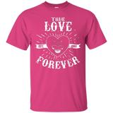 T-Shirts Heliconia / Small True Love Forever Black T-Shirt