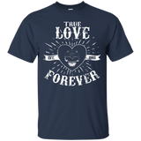 T-Shirts Navy / Small True Love Forever Black T-Shirt