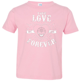 T-Shirts Pink / 2T True Love Forever Black Toddler Premium T-Shirt