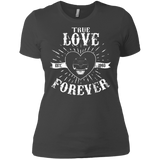 T-Shirts Heavy Metal / X-Small True Love Forever Black Women's Premium T-Shirt