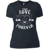 T-Shirts Indigo / X-Small True Love Forever Black Women's Premium T-Shirt
