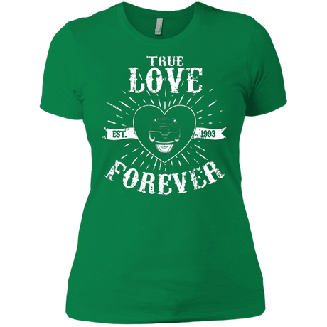 T-Shirts Kelly Green / X-Small True Love Forever Black Women's Premium T-Shirt