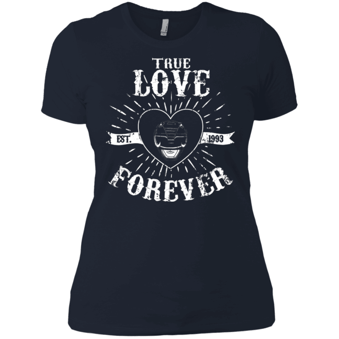 T-Shirts Midnight Navy / X-Small True Love Forever Black Women's Premium T-Shirt