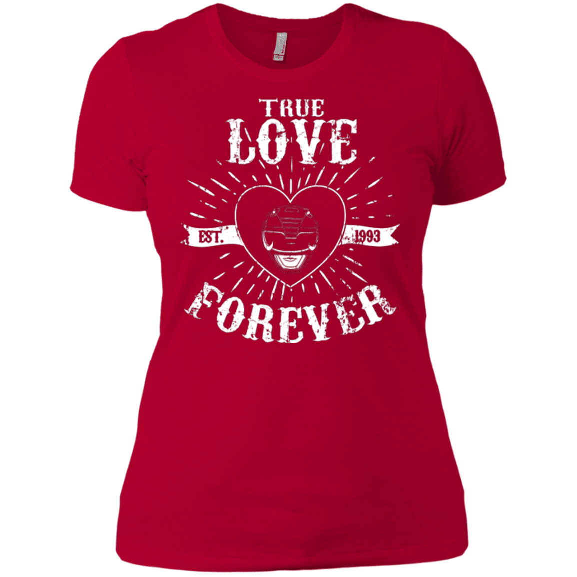 T-Shirts Red / X-Small True Love Forever Black Women's Premium T-Shirt