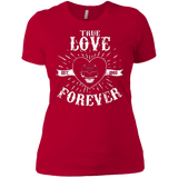 T-Shirts Red / X-Small True Love Forever Black Women's Premium T-Shirt