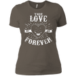T-Shirts Warm Grey / X-Small True Love Forever Black Women's Premium T-Shirt