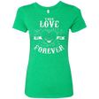 T-Shirts Envy / Small True Love Forever Black Women's Triblend T-Shirt