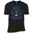 T-Shirts Black / YXS True Love Forever Blue Boys Premium T-Shirt