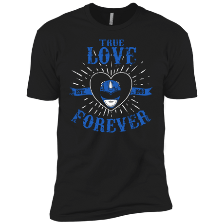 T-Shirts Black / YXS True Love Forever Blue Boys Premium T-Shirt