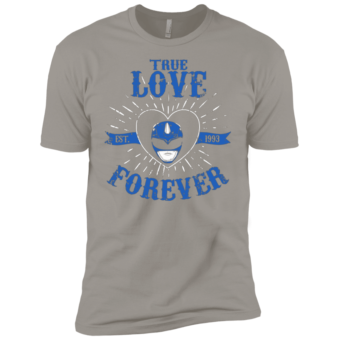 T-Shirts Light Grey / YXS True Love Forever Blue Boys Premium T-Shirt