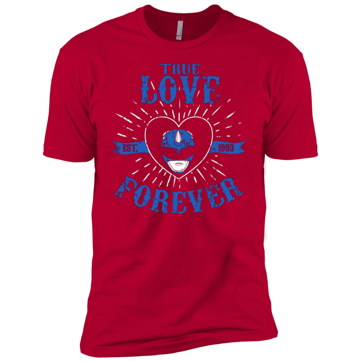 T-Shirts Red / YXS True Love Forever Blue Boys Premium T-Shirt