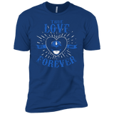 T-Shirts Royal / YXS True Love Forever Blue Boys Premium T-Shirt