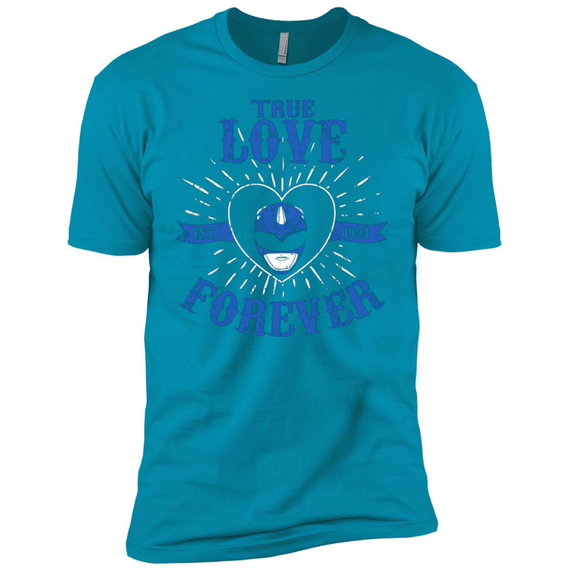 T-Shirts Turquoise / YXS True Love Forever Blue Boys Premium T-Shirt