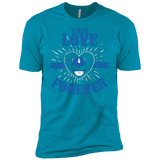 T-Shirts Turquoise / YXS True Love Forever Blue Boys Premium T-Shirt